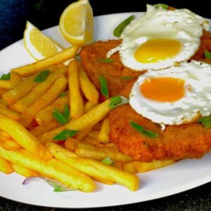 Milanesa de Ternera a caballo